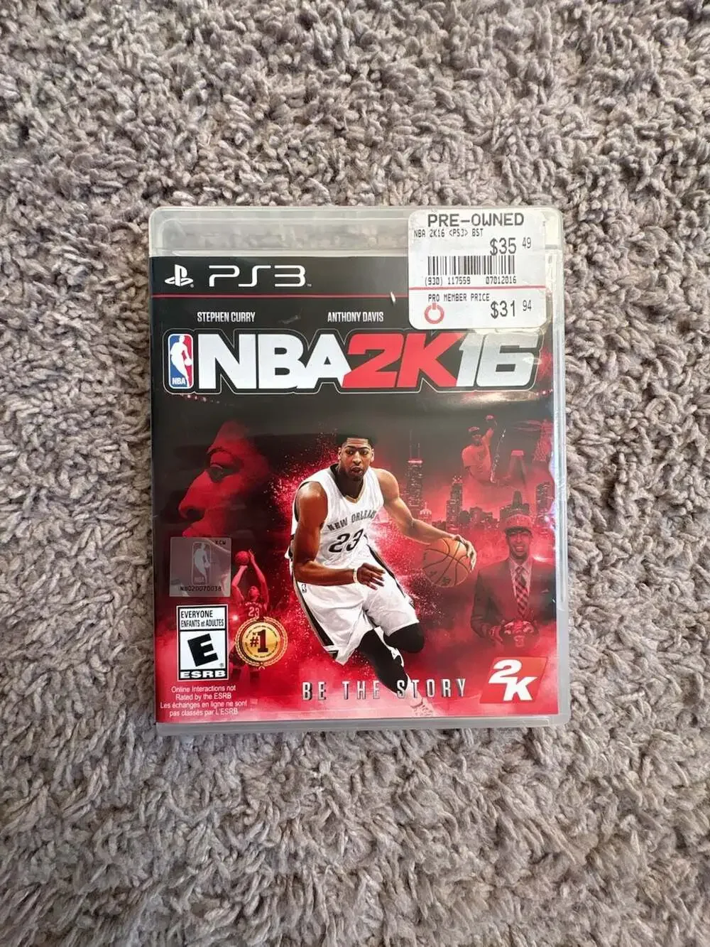 NBA 2K16 for PlayStation 3